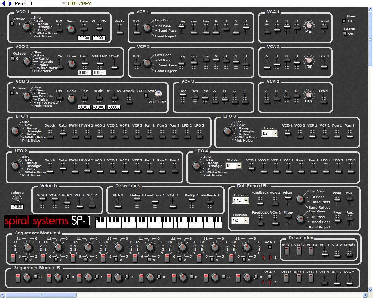 Spiral Systems SP-1